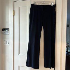 Ann Taylor Blue Trousers with Hook and Bar Closure
